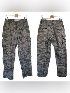 U.S. AIR FORCE Made expressly For Men's Tactical Cargo Pants - Gray Camo 32R